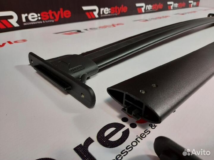 Рейлинги поперечные Lexus RX330 Черные