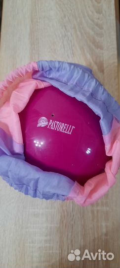 Мяч 18 см,обруч,лента для гимнастики Pastorelli