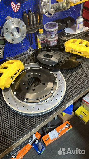 Тормозная система brembo для renge rover