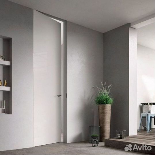 Скрытые двери под покраску, отделку