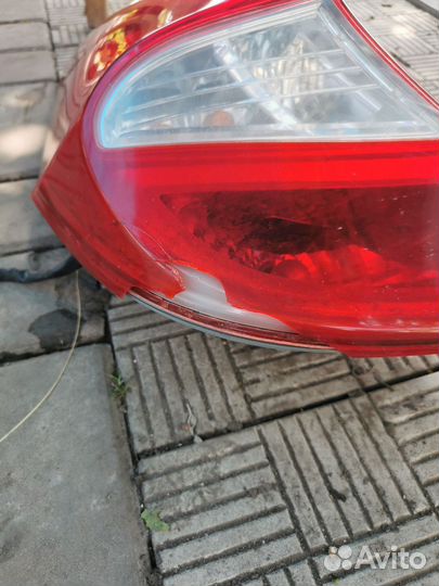 Задний фонарь hyundai solaris хэтчбек