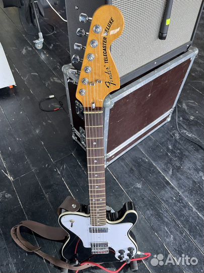 Fender telecaster deluxe black HH TD-2H MIJ 2012