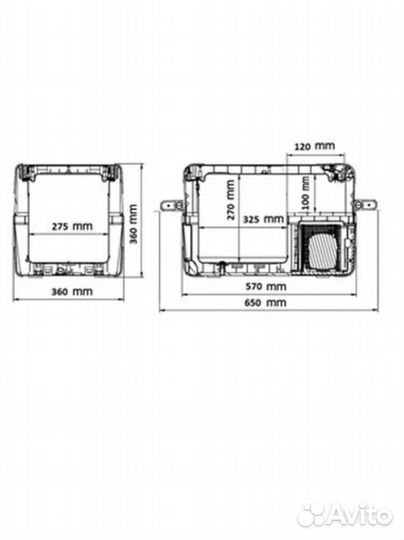 Автохолодильник компрессорный