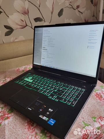 Игровой ноутбук Asus tuf gaming FX706HEB - HX128T купить в Челябинске ...