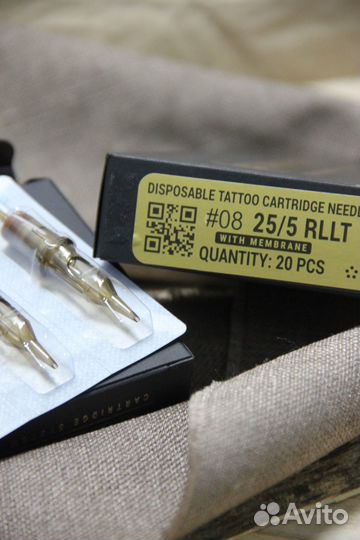 Картриджи для тату Kwadron 25/5 rllt