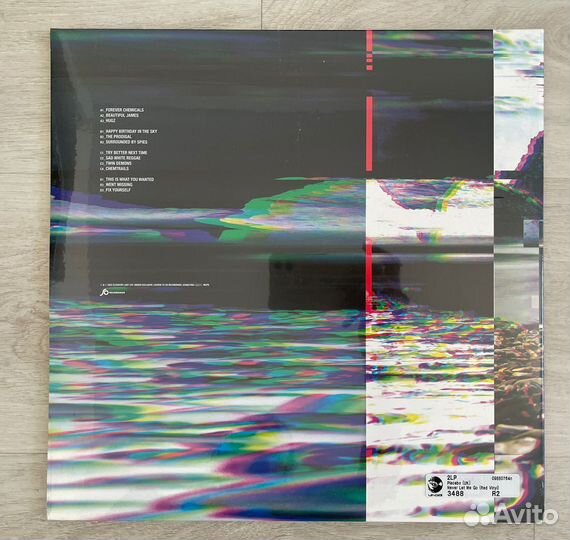 Placebo - Never Let Me Go - красный винил - 2LP