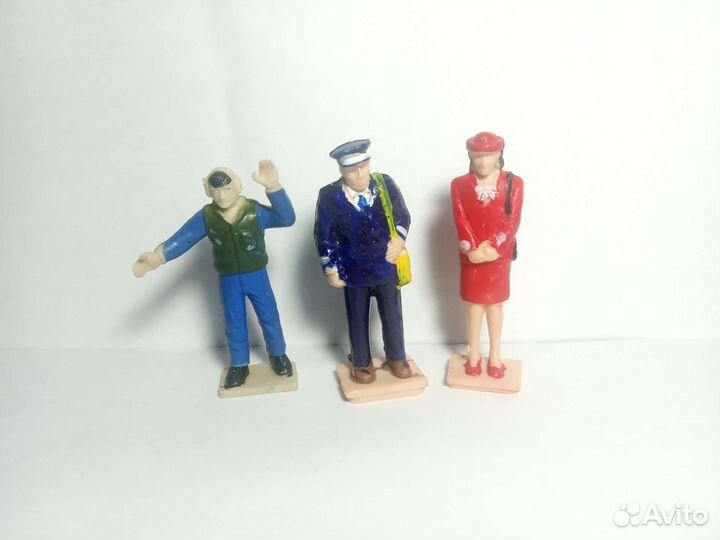 Фигурки для макета железной дороги