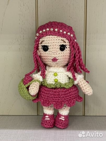 Куклы интерьерные вязаные