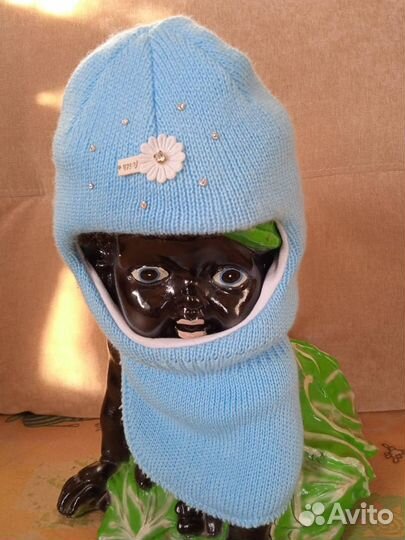 Шапка шлем зима