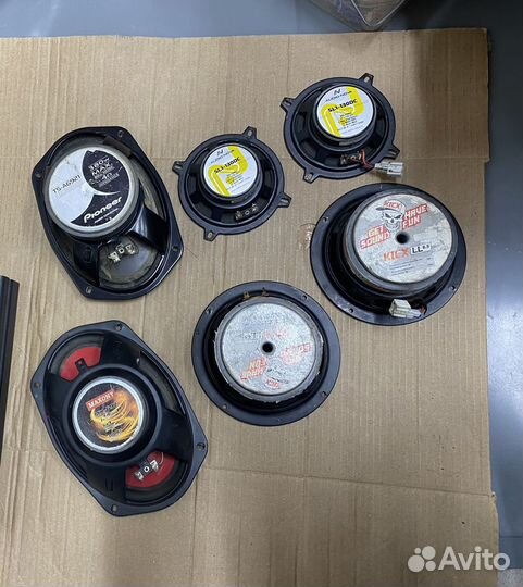 Динамики 16см, 13 см, овалы