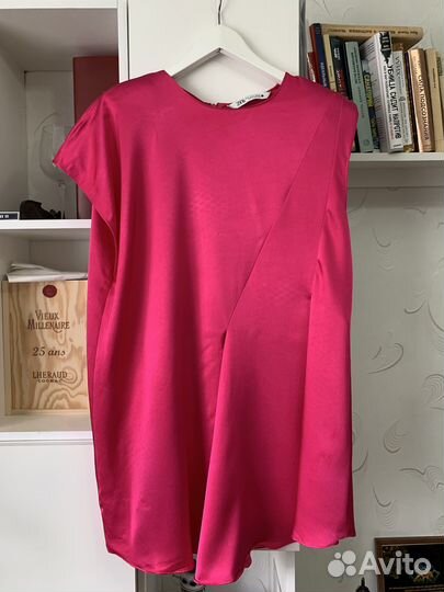 Летнее платье zara мини 42-44 р