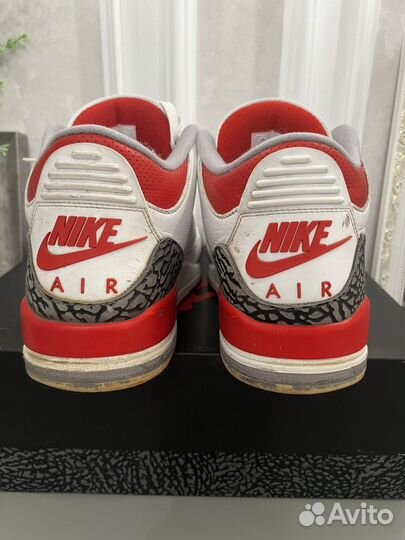 Nike air jordan 3 fire red