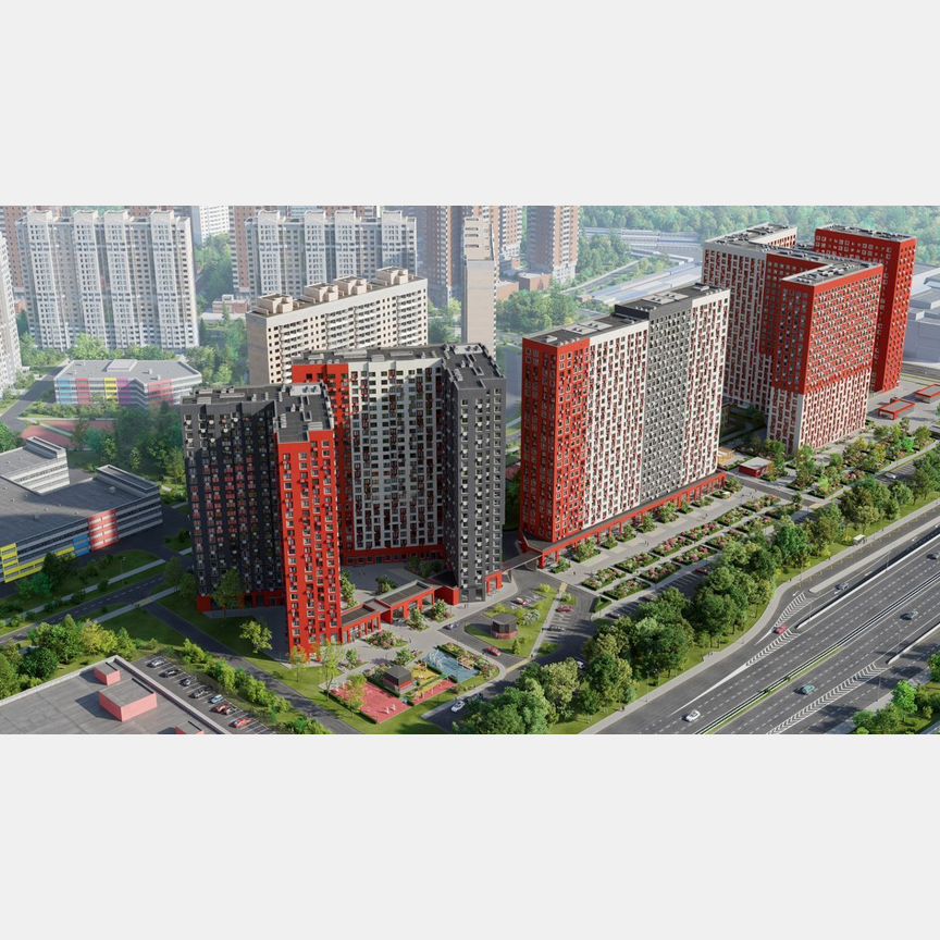 2-к. квартира, 60,1 м², 16/19 эт.