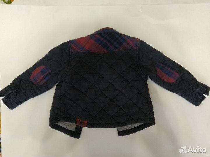 Куртка стёганая на мальчика 1-2 лет