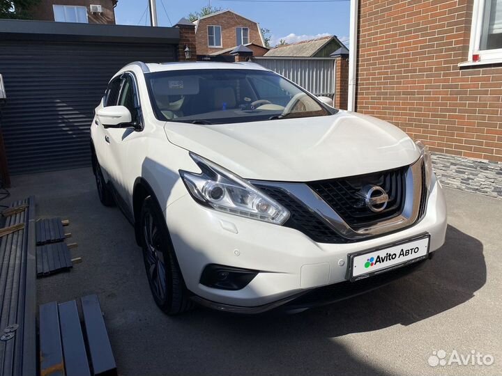 Nissan Murano 3.5 CVT, 2018, 120 000 км