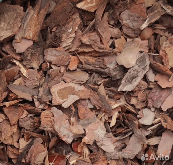 Кора-мульча сосны фракции 2-5 см (мешки 50 литров)