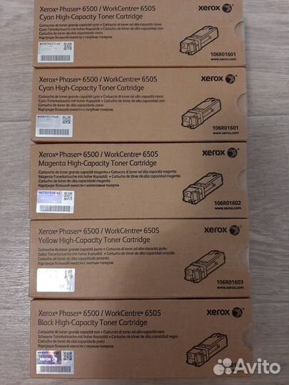 Тонер-картридж для xerox Phaser 6500