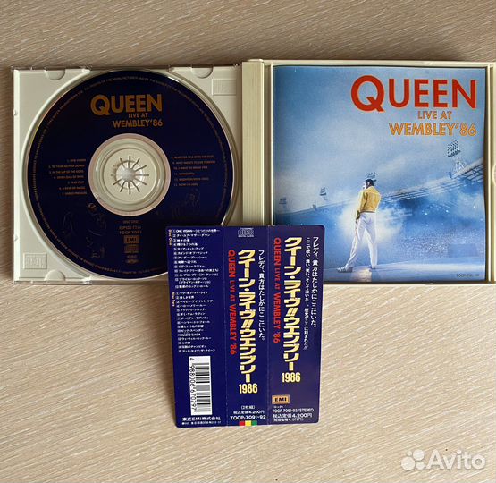 Cd диск Queen - live AT Wembley '86