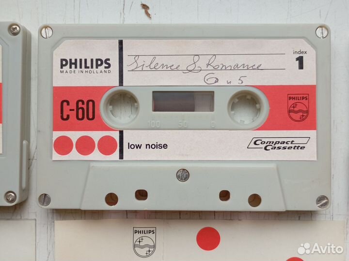 Аудиокассета philips C-60 (3 шт)