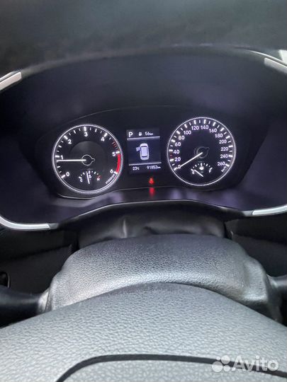 Hyundai Santa Fe 2.2 AT, 2019, 91 850 км