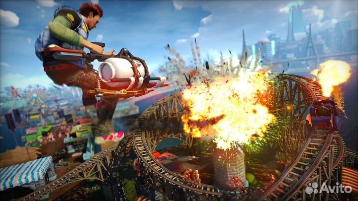 Xbox ONE Sunset Overdrive б.у