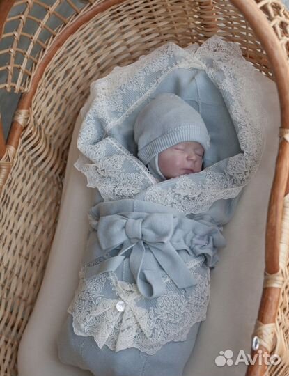 Плед /конверт на выписку Наследник Выжанова