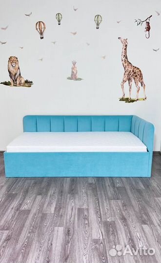 Детская кровать - диванчик в различных оттенках