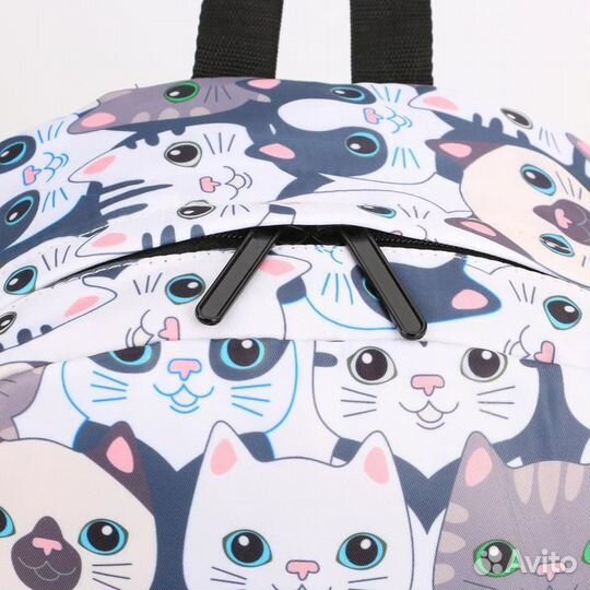 Рюкзак, отдел на молнии, наружный карман, 2 боковы