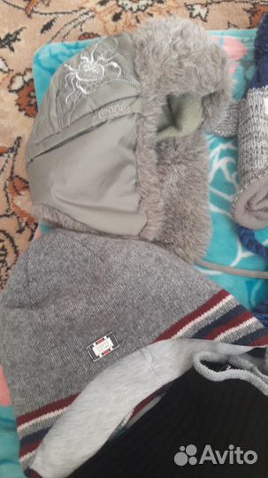 Шапки теплые на мальчика 50-52, Солнечный