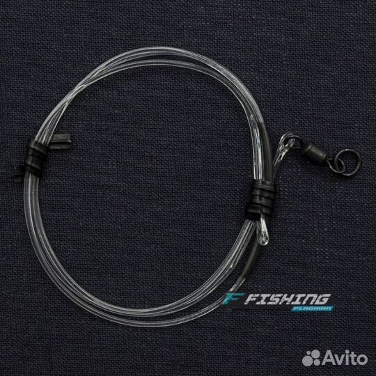 Готовый монтаж Dark Matter Leader Ring Swivel 50см