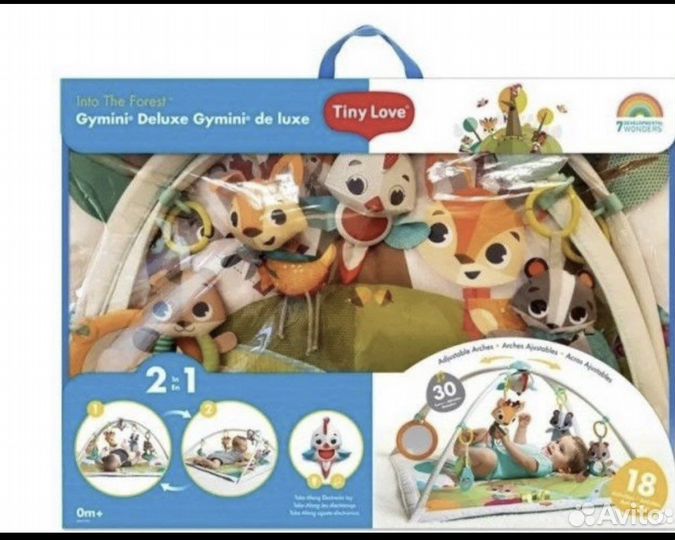 Развивающий коврик tiny love сказочный лес