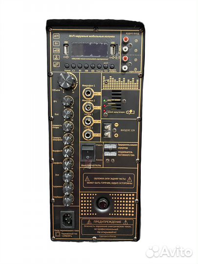 Проф. портативная акустическая система CV169