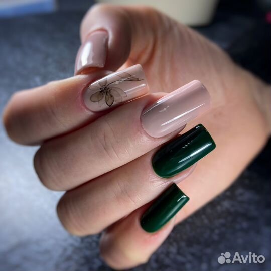 Маникюр, педикюр, наращивание ногтей