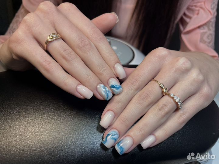 Маникюр с покрытием гель лак