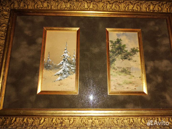 Картина старинная