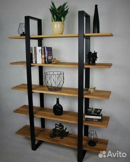 Полка настенная в стиле лофт