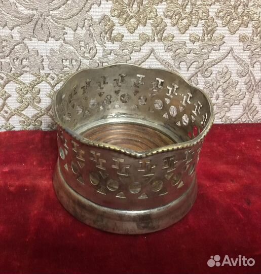 Антикварная подставка для шампанского