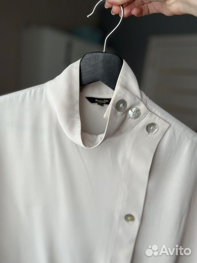 Блузка рубашка Massimo dutti 34