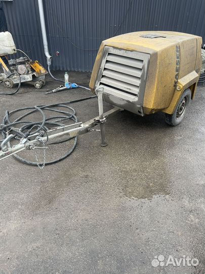 Услуги/аренда передвижного дизельного компрессора