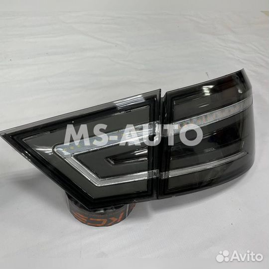 Led черные фонари Веста тюнинг