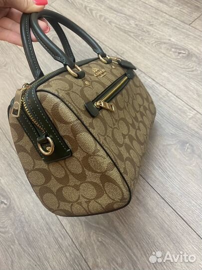 Coach Сумка Rowan Satchel In Signature оригинал