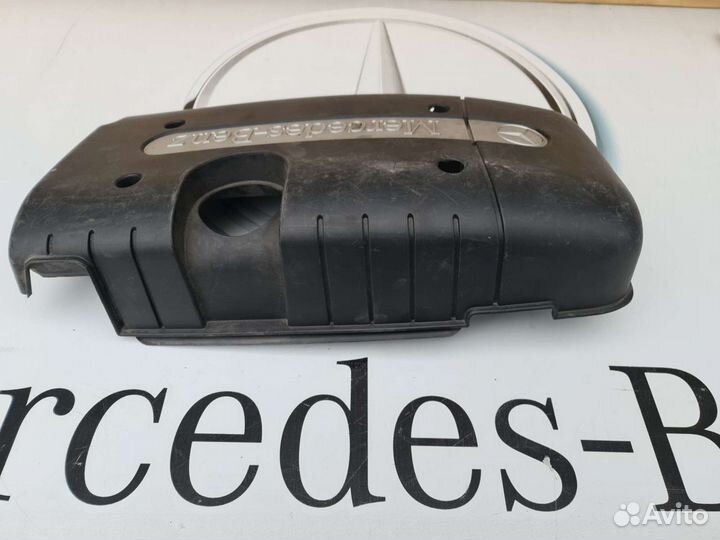 Декоративная крышка двигателя ом611 Mercedes W210