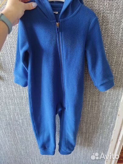 Флисовый комбинезон 92