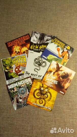 CD из английского metal hammer (43 шт)