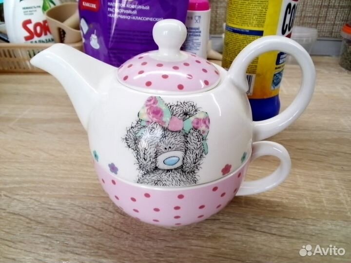 Чайный набор Me to you с чашкой и чайником