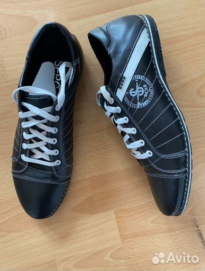 Обувь спортивная новая кожаная