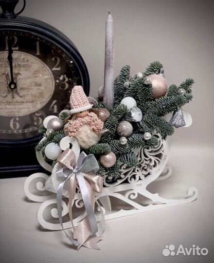 Рождественские композиции из датской ели