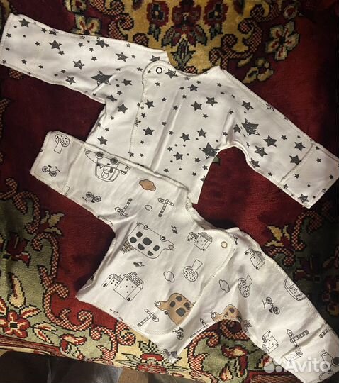 Распашонка для новорожденного (хлопок)