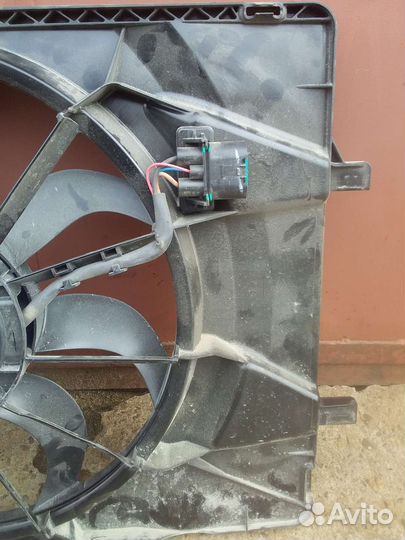 Haval jolion диффузор вентилятора