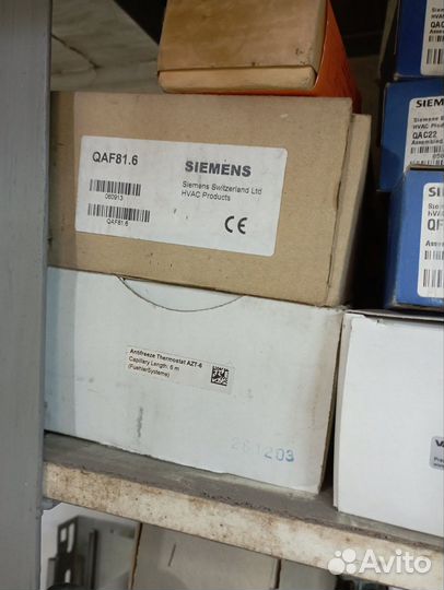 Термостат защиты от замораживания QAF81.6 Siemens